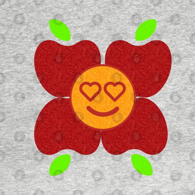 Love Apples and Oranges Flower by TeachUrb